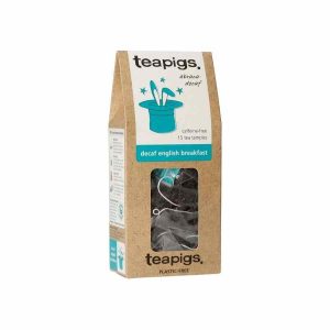 Chá Descafeinado Teapigs - Café da Manhã Inglês 15 Saquinhos, Delicioso Blend Matinal, Alto Padrão Qualidade, Compre Online Agora!