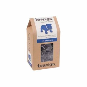Saquinhos de chá Earl Grey Teapigs: delicie-se com um chá preto robusto e aromático de alta qualidade. Compre online agora!