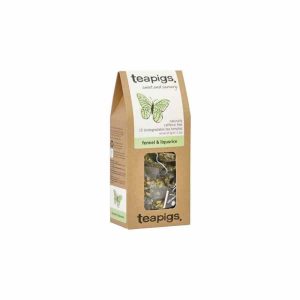 Chá de Funcho e Alcaçuz Teapigs: 15 Saquinhos de Chá de Qualidade Superior - Compre Online e Desfrute dos Benefícios Relaxantes!