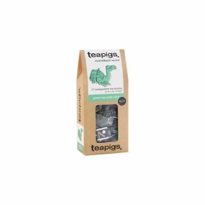 Chá Verde Com Menta Teapigs - 15 Saquetas de Chá, Delicioso Blend Refrescante de Alta Qualidade