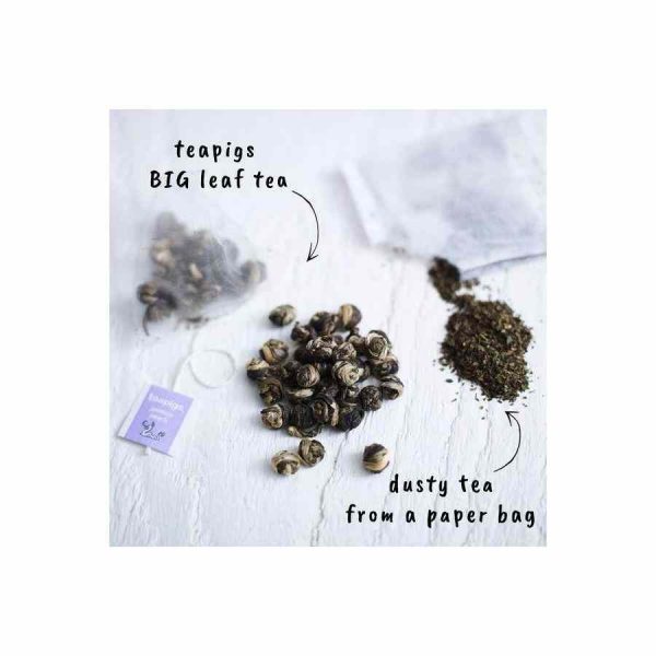 Chá Teapigs Pérolas de Jasmim - Delicie-se com 15 saquetas de chá aromático. Aprecie um momento de puro prazer! Compre online agora.