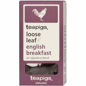 Chá Teapigs Café da Manhã Inglês Orgânico 100g: Folha Solta de Qualidade Premium para um despertar perfeito. Compre online!
