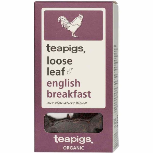 Chá Teapigs Café da Manhã Inglês Orgânico 100g: Folha Solta de Qualidade Premium para um despertar perfeito. Compre online!