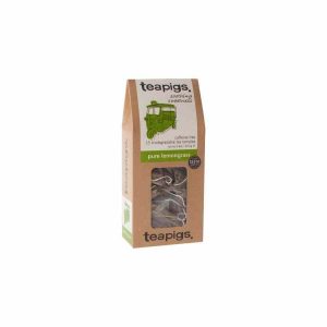 Chá puro de capim-limão Teapigs em 15 saquetas de chá - qualidade premium para o seu momento de relaxamento. Compre agora!