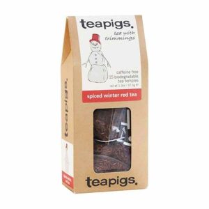 Chá Vermelho de Inverno Teapigs: Delicie-se com 15 saquetas de chá temperado. Aprecie este chá premium online!Ideal para os dias frios.