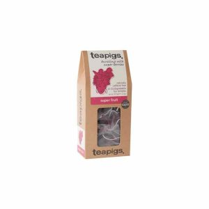 Saquinhos de chá super frutas Teapigs - Delicie-se com o sabor intenso e nutritivo das super frutas neste chá premium. Compre online!