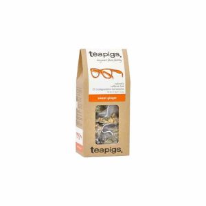 Chá de Gengibre Doce Teapigs | 15 Saquinhos de Chá de Alta Qualidade | Delicioso e Revigorante | Compre Online Agora!