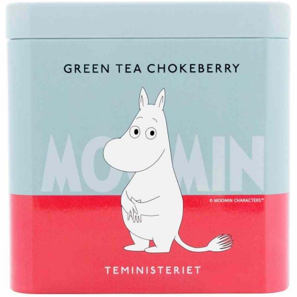 Chá Verde Chokeberry Teministeriet Moomin 100g - Saboroso chá solto de alta qualidade para comprar online. Delicie-se com este blend exclusivo!