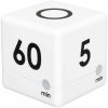 Temporizador digital TFA Cube branco - Controlo preciso do tempo para organizar tarefas com eficiência. Compre agora e simplifique sua rotina diária!