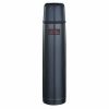 Garrafa térmica FBB 1000 ml azul meia-noite, mantém a temperatura por horas - Ideal para manter a bebida quente ou fria. Qualidade premium.