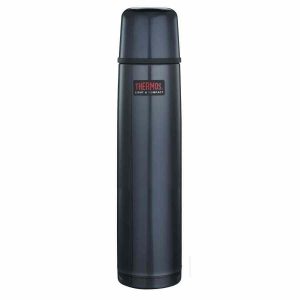 Garrafa térmica FBB 1000 ml azul meia-noite, mantém a temperatura por horas - Ideal para manter a bebida quente ou fria. Qualidade premium.
