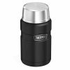 Jarra térmica inoxidável King Food 710 ml - Mantenha sua bebida quente ou fria por horas. Ideal para viagens, escritório e casa. Qualidade premium.