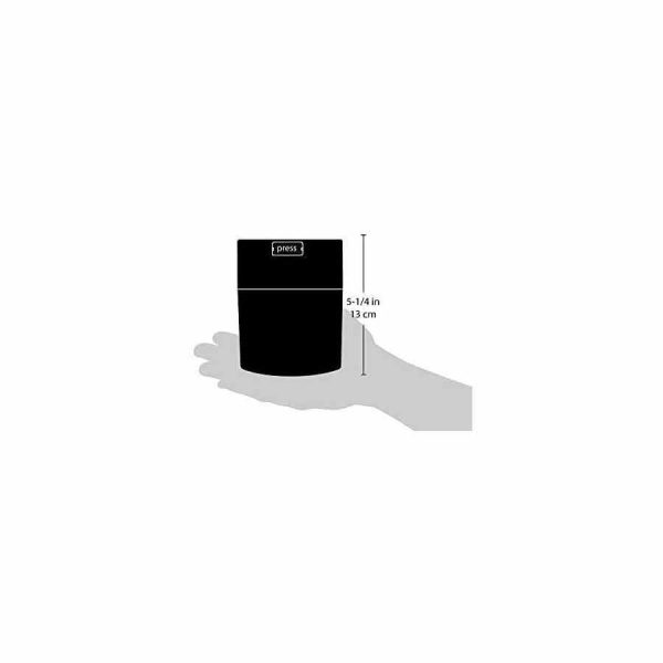 Recipiente de armazenamento TightVac CoffeeVac 250 g para manter o seu café fresco por mais tempo. Ideal para armazenar grãos de café gourmet. Qualidade premium.