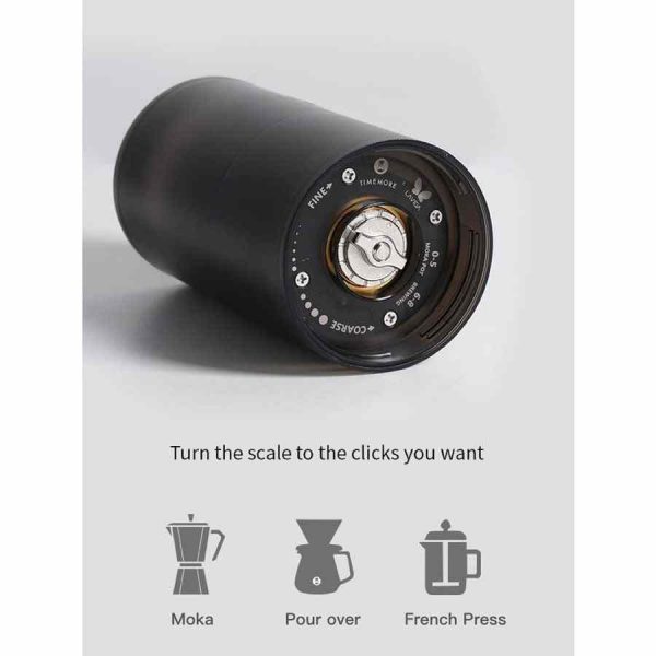 Moedor Timemore Go Moedor de Café Elétrico - Moagem de café de qualidade superior para os amantes de café exigentes. Ideal para compra online.
