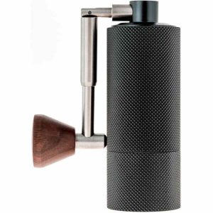 Moedor de café Timemore Nano preto para café fresco em casa. Moagem precisa e durável. Aproveite o sabor intenso do café. Ideal para os amantes de café exigentes.