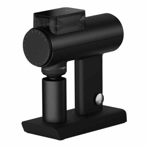 Moedor elétrico Timemore Sculptor 078s preto, luxo e precisão para o seu café diário. Perfeito para moer grãos frescos!
