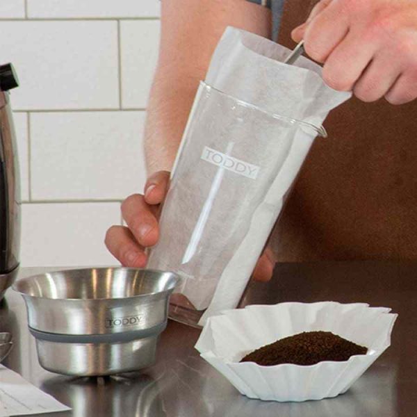 Kit de Ventosas Toddy® Cold Brew - Individual para uma experiência de café gelado de alta qualidade. Ideal para apreciadores de café. Compre online!
