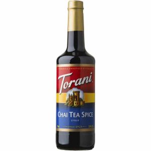 Xarope de especiarias de chá Torani Chai 750 ml para deliciosas bebidas. Compre online o seu xarope premium de chai para uma experiência única.