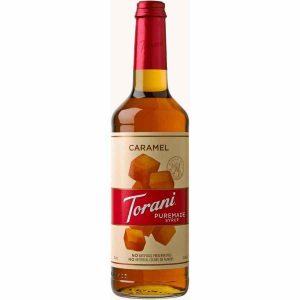 Xarope de Caramelo Torani Puremade 750 ml - Delicioso e autêntico xarope de caramelo para os seus melhores momentos. Compre online!