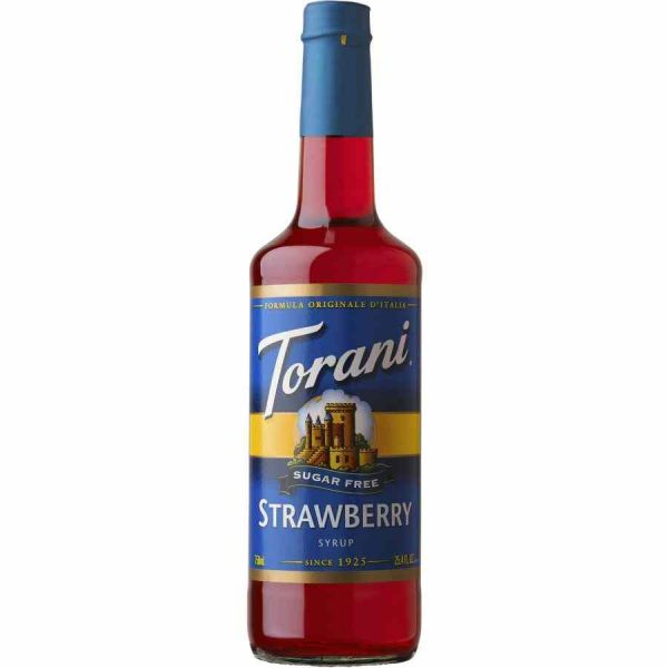 Xarope de Morango Torani Sem Açúcar 750 ml - Delicioso e Sem Açúcar para Receitas Saborosas | Compre Online