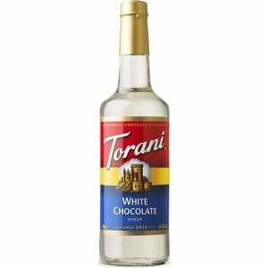 Xarope de Chocolate Branco Torani 750 ml - Delícia cremosa para sobremesas irresistíveis. Compre agora e adoce os seus momentos especiais!