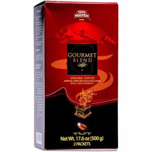 Café moído Trung Nguyen Gourmet Blend vietnamita de 500 g para apreciadores de café exigentes. Compre online e desfrute de momentos únicos.