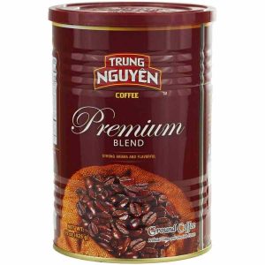 Café vietnamita moído Trung Nguyen Premium Blend em lata 425 g - Delicioso e aromático café para apreciadores exigentes!