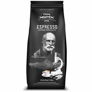 Café vietnamita Trung Nguyen Especialista em grãos de 500g, blend premium para café expresso de qualidade. Compre online!