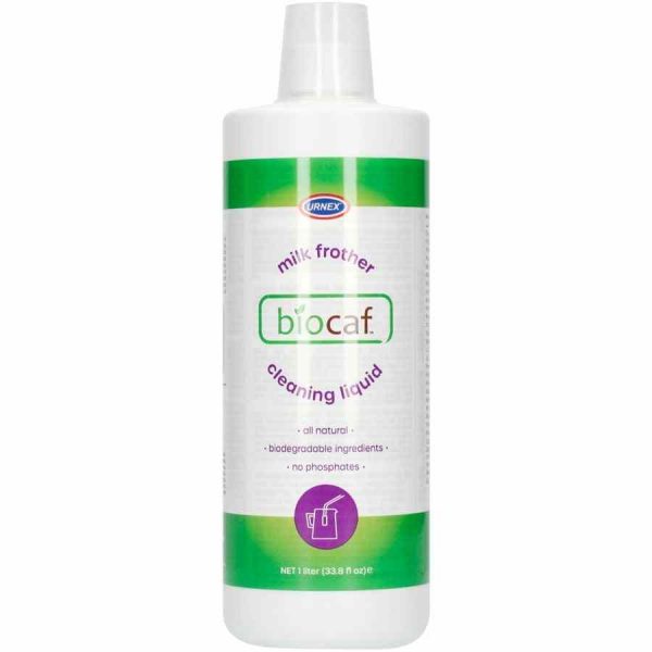 Limpador de sistema de leite Urnex Biocaf (ácido) 1000 ml - Limpeza profunda para máquinas de café. Produto premium para manutenção. Compre agora!