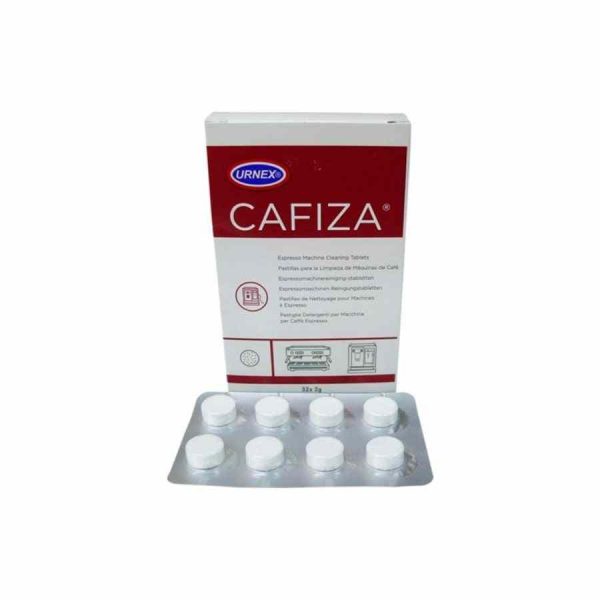 Comprimidos de limpeza de café expresso Urnex Cafiza E31 - Limpeza profunda e eficaz para a sua máquina de café. Mantenha a qualidade do seu café!