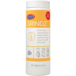 Comprimidos de limpeza Urnex Grindz para moedores de café - Limpeza de qualidade para o seu equipamento. Manutenção fácil e eficaz!
