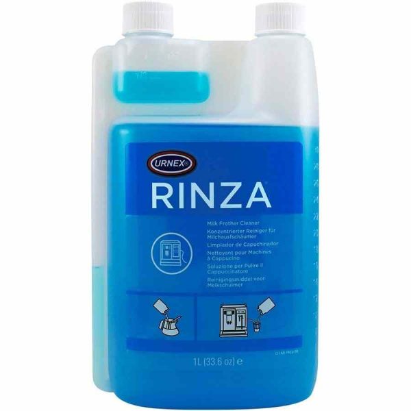 Limpador de Espuma de Leite Urnex Rinza para Máquinas de Café, 1100 ml - Limpeza Profissional para sua Máquina de Café - Portugal.
