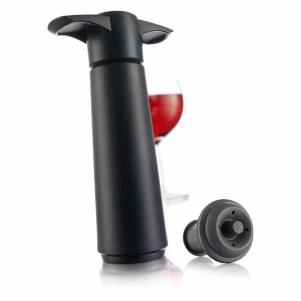 Preserve o seu vinho por mais tempo com o Vacu Vin Wine Saver e as suas 2 rolhas. Aproveite da frescura e sabor intenso do seu vinho preferido!