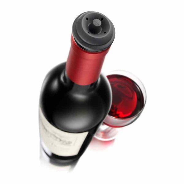 Conjunto de 2 Rolhas de Vinho Vacu Vin para manter o seu vinho fresco por mais tempo. Compre online e desfrute de qualidade excecional.