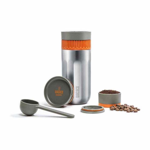 Máquina de café portátil de alta qualidade Wacaco Pipamoka - preparação de café pressurizada a vácuo para os amantes de café em movimento.