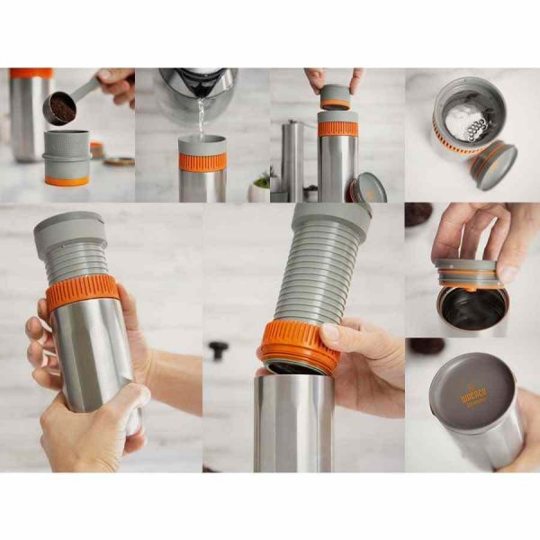 Máquina de café portátil a vácuo Wacaco Pipamoka | Café fresco em qualquer lugar | Melhor qualidade de extração | Compre online agora!