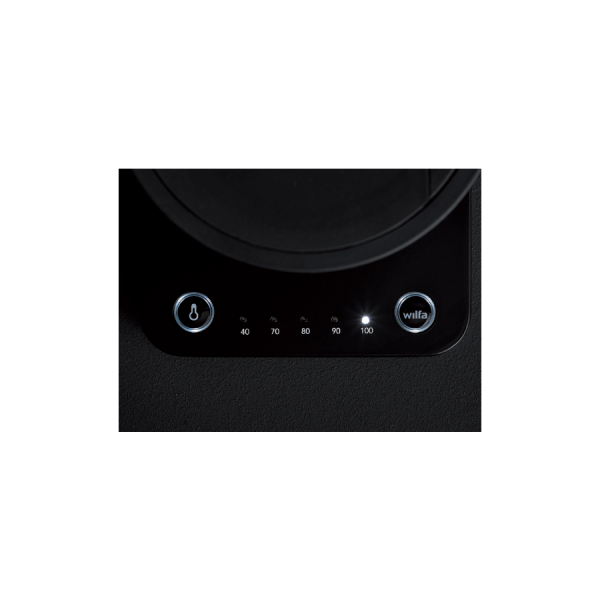 Chaleira Elétrica Wilfa Black Format WSDK-2000B 1,25 l, preta - Design elegante e eficiência para preparar suas bebidas favoritas. Compre online!
