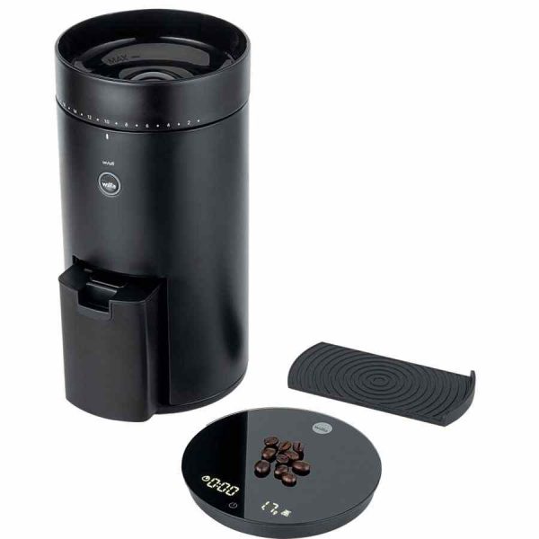 Moedor de Café Uniforme Wilfa WSFBS-200B com Escala de Precisão - Aromatize seu dia com café fresco moído na hora. Compre online!
