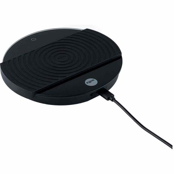 Moedor de café uniforme Wilfa WSFBS-200B com escala de precisão, ideal para moagem perfeita. Aprecie o sabor autêntico do café!
