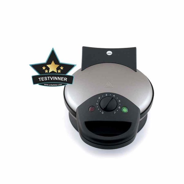 Máquina de waffles Wilfa WM-623 BELL em aço inoxidável - Prepare waffles perfeitos em casa! Ideal para café da manhã ou lanche. Qualidade premium.