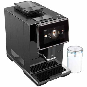 Máquina de café automática Witt Premium Espresso, design preto elegante para café perfeito em casa. Compre online agora!