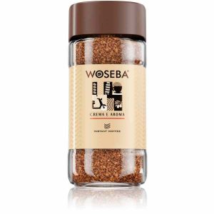Café Instantâneo Crema E Aroma 100 g da marca Woseba, sabor intenso e irresistível para os amantes de café. Compre online agora!