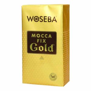 Café moído torrado de alta qualidade Woseba Mocca Fix Gold 500g para apreciadores de café exigentes. Aproveite esta delícia!
