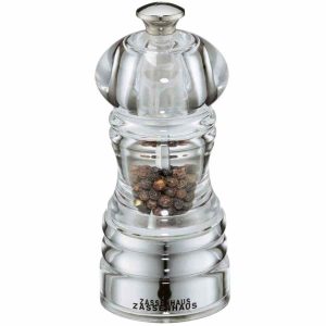 Moinho de pimenta acrílica Zassenhaus Berlin - Adicione sabor com estilo à sua cozinha! Compre agora este moinho de alta qualidade.