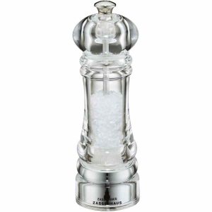 Moinho de Sal Acrílico Zassenhaus Berlin - Moedor de Sal de Alta Qualidade para Cozinha. Compre Online!